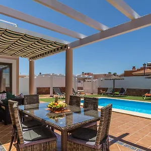 With Private Pool, Near And Golf Caleta De Fuste- Charlotte Costa De Antigua